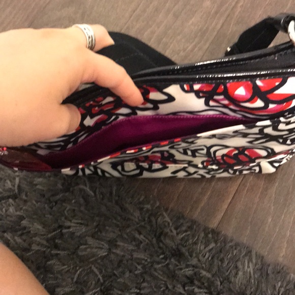 Vintage Coach poppy cross body bag - Picture 3 of 4